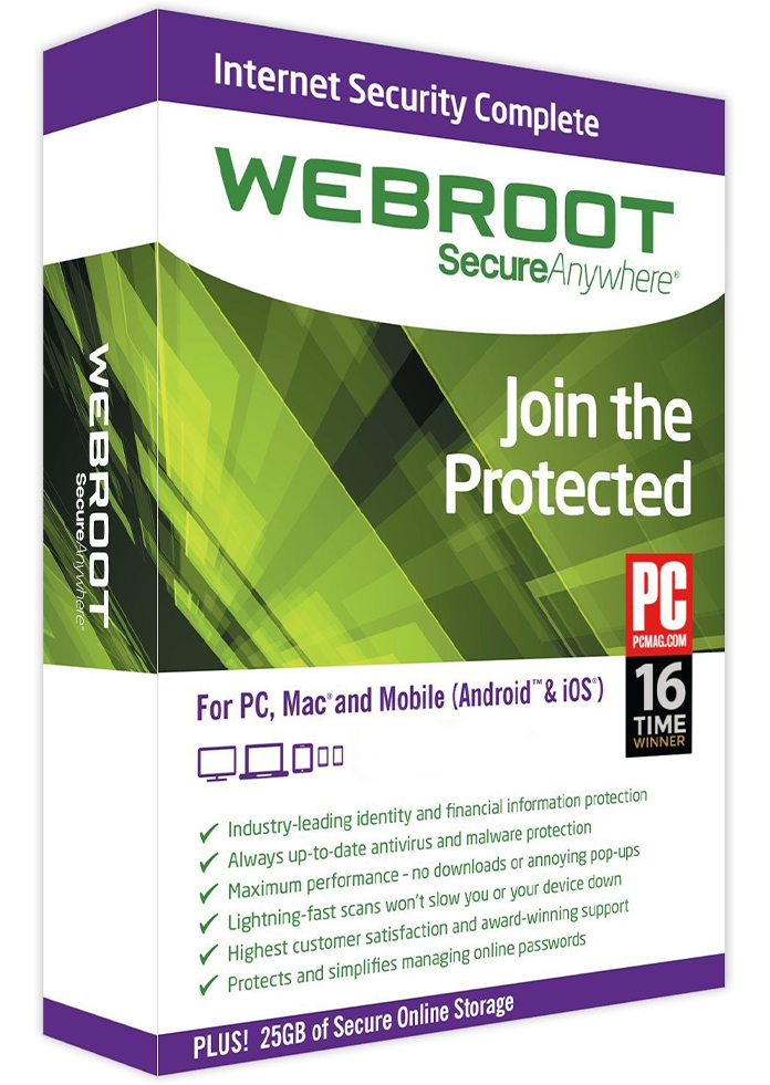 Webroot SecureAnywhere AntiVirus 2022 Key (6 Months / 3 Devices)